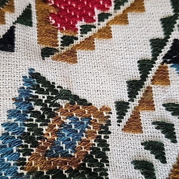 Mango Embroidered Quilted Jacket - Size Small - Picture 11 of 12